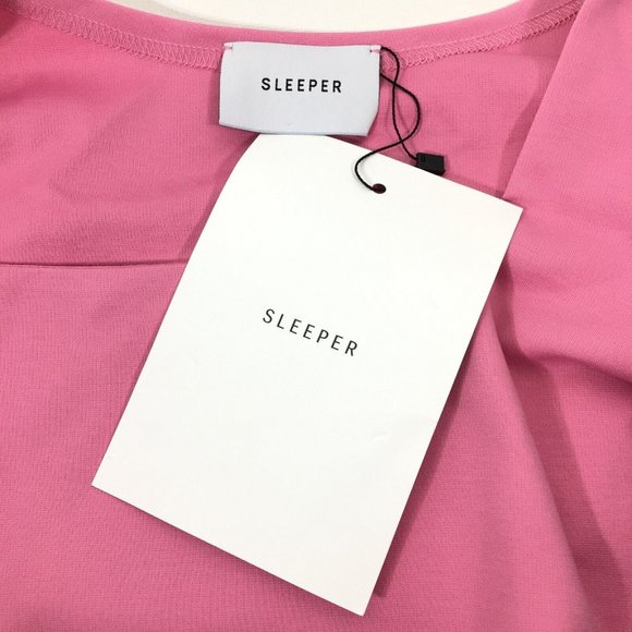 Sleeper Womens Weekend Chic Set Feather Top With Leggings XL 10-14 Pink - Picture 8 of 15